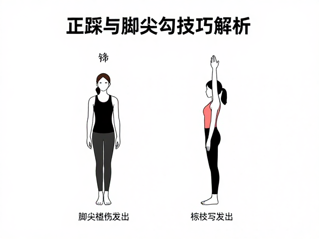 脚尖定点怎么练?正踩与脚尖勾技巧解析,轻松掌握核心发力
