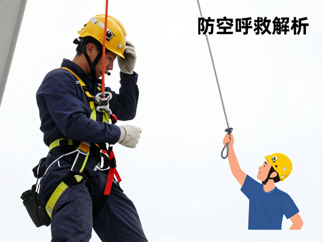 高空作业防坠保护,绳尾打结检查与现场呼救流程全解析