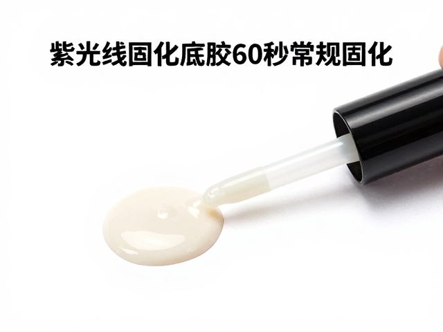 紫外线固化甲油胶底胶60秒常规固化，快速定型不粘层教程