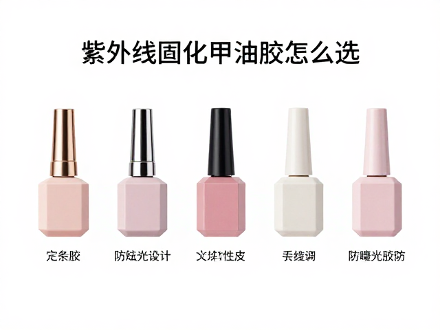 紫外线固化甲油胶怎么选？防眩光设计，延长胶搭配指南