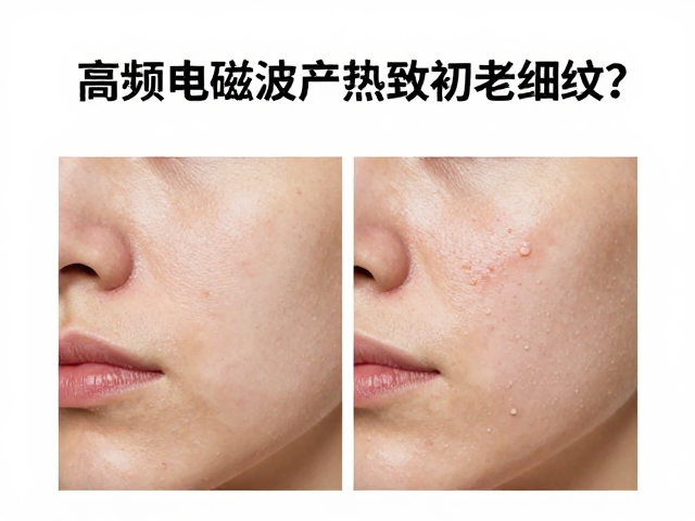 高频电磁波产热致初老细纹？避开烫伤风险，科学护肤指南