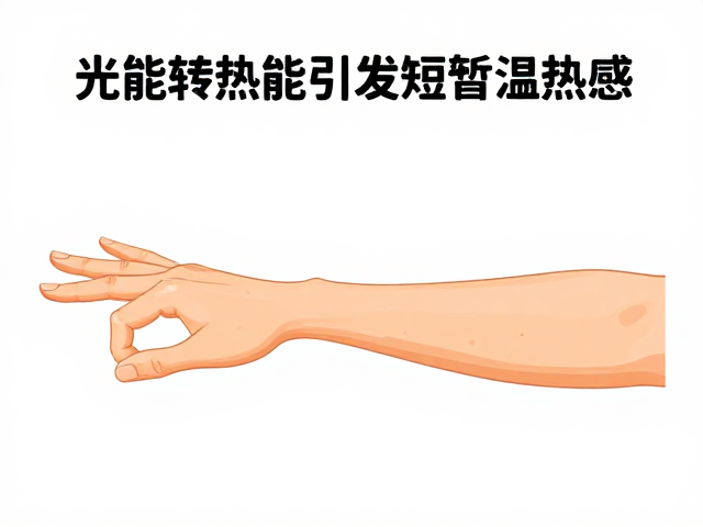 手臂光能转热能引发短暂温热感？揭秘原理与安全