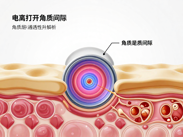 电离打开角质间隙，技术原理与角质层通透性提升解析