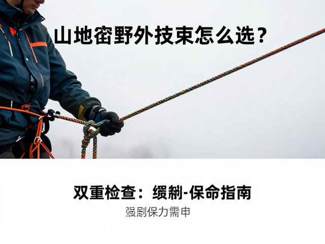 山地探险野外照明设备怎么选？双重检查绳结保命指南