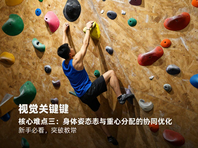 室内攀岩反手抓点怎么练？3大难点突破教学，新手必看