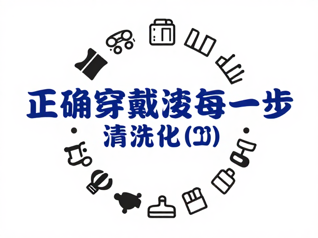 正确穿戴按腰围选,远离油污化学品,守护健康每一步