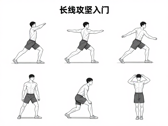 长线攻坚入门，技术动作分解指南，轻松掌握核心技巧