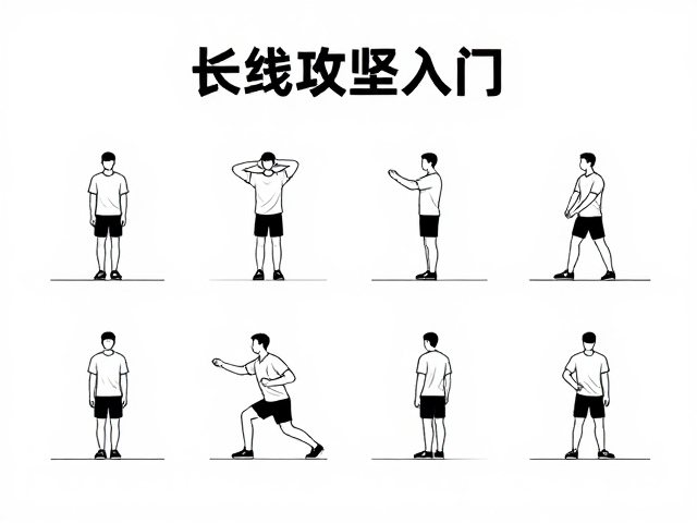 长线攻坚入门，技术动作分解指南，轻松掌握核心技巧