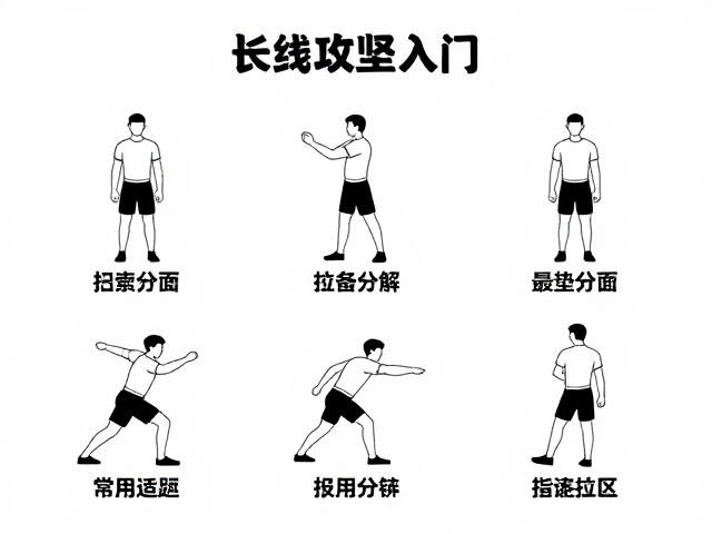 长线攻坚入门，技术动作分解指南，轻松掌握核心技巧