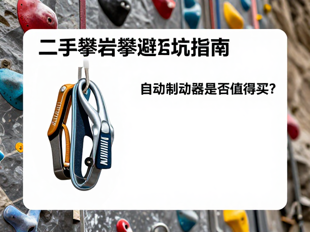 二手攀岩装备避坑指南，自动制动器是否值得买？