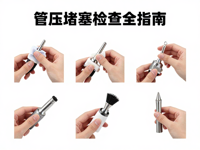 针对不同探头材质的擦拭手法