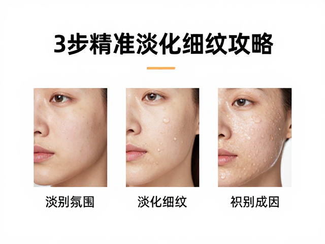 淡化面部细纹，如何选择合适的档位？3步精准淡化细纹攻略