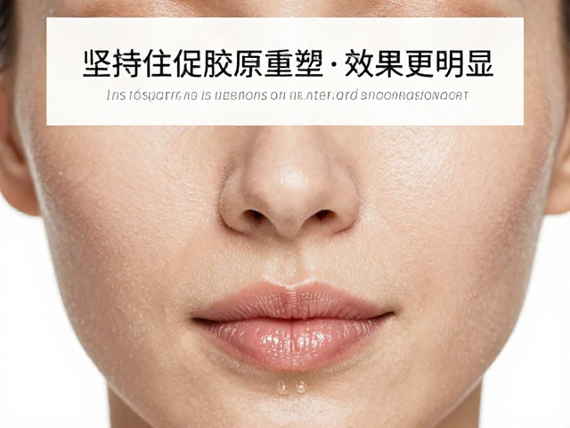 淡化面部细纹，坚持使用促胶原重塑，效果更明显