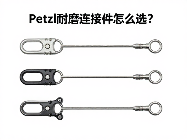 Petzl耐磨连接件怎么选?深度解析不同长度组合的性能差异与选购指南