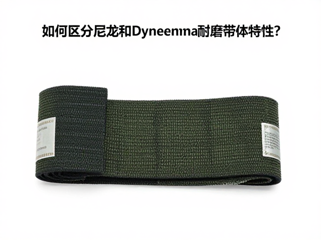 搭建保护站时,如何区分尼龙和Dyneema耐磨带体特性?