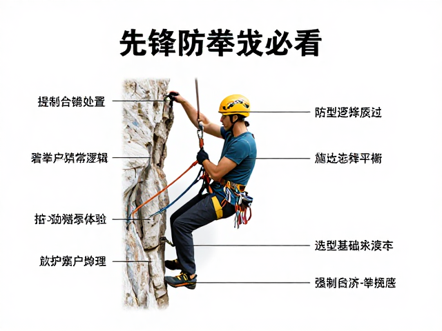 先锋攀登者必看，如何平衡防坠保护，兼顾攀爬者与保护员安全