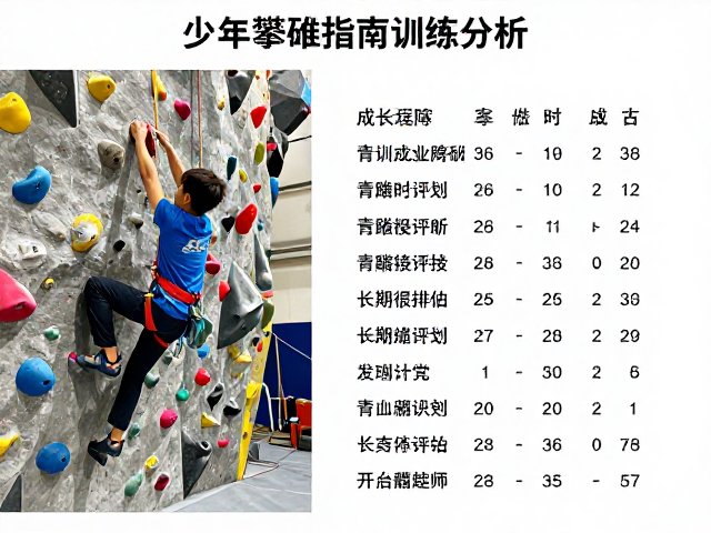 青少年攀岩赛事青训攀爬指南,训练反馈记录与成长分析