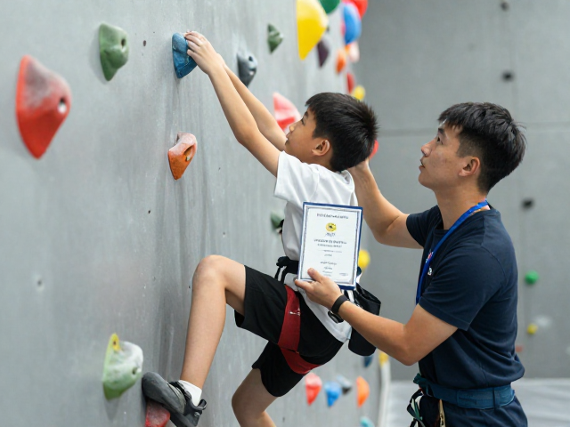 学生竞技攀如何通过持证教练指导提升自信心