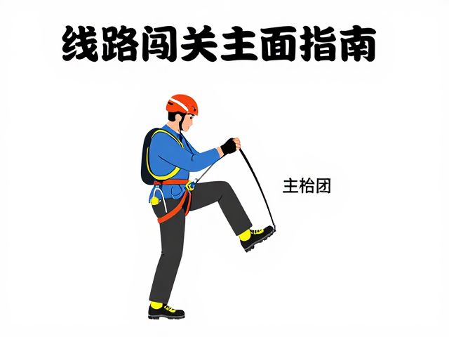线路闯关高抬脚主锁闭合检查,登山安全必读指南