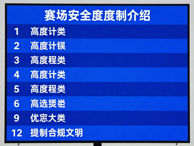 赛场竞技新标准，高度计分与保护垫如何提升运动安全与表现
