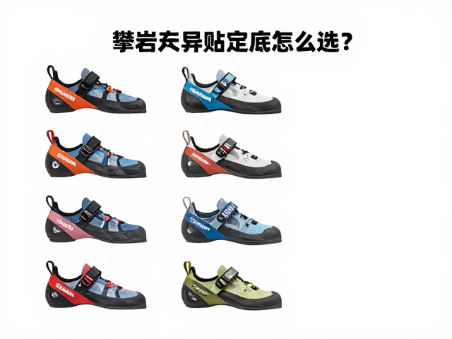 攀岩鞋岩点贴合底怎么选？不同品牌尺码差异与鞋袋收纳指南