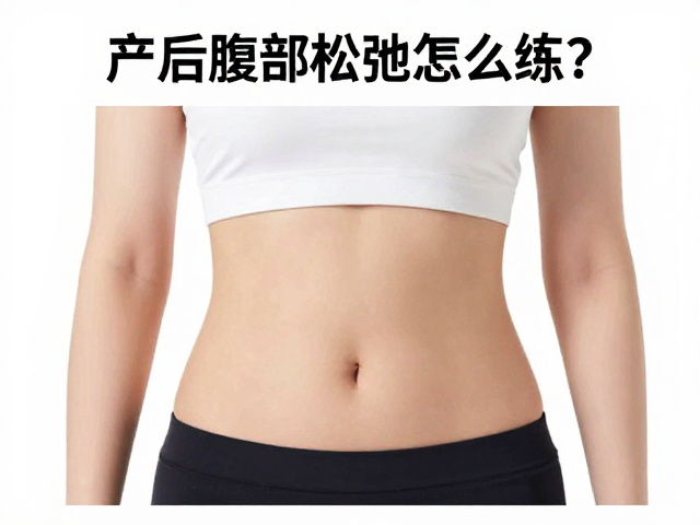 产后腹部松弛怎么练？收紧腰腹赘肉，局部塑形高效指南