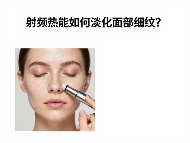 居家抗衰必看，射频热能如何淡化面部细纹？