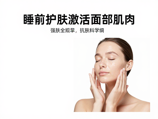 睡前护肤激活面部肌肉，颈部肌肤紧致抗衰全攻略