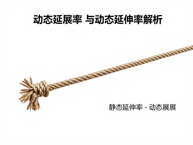 防撕裂绳索动态延展性与静态延伸率解析,高流量选购指南