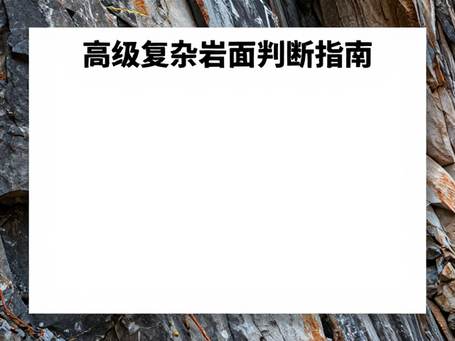 岩点稳定性判断与横移技巧，高级复杂岩面判断指南