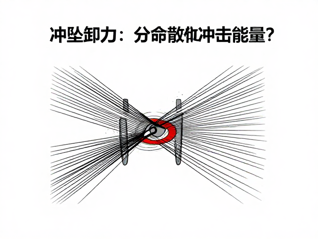 冲坠卸力如何分散冲击能量?避免横向加载的安全关键