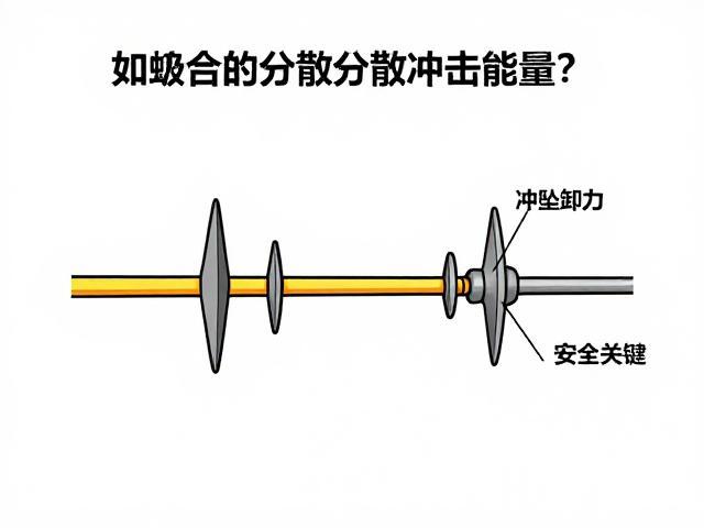 冲坠卸力如何分散冲击能量?避免横向加载的安全关键