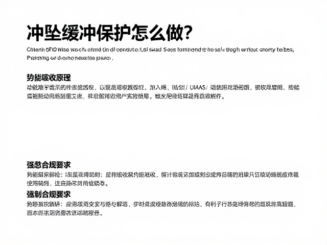 冲坠缓冲保护怎么做？势能吸收原理与UIAA安全认证全解析