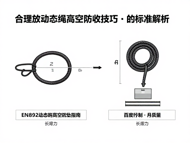 EN892动态绳高空防坠指南，合理放收绳技巧与标准解析