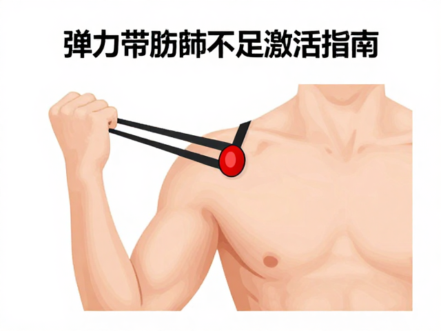 肩胛控制不足怎么练?弹力带筋膜放松与激活指南
