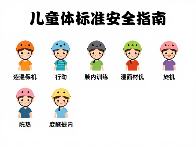 6-8岁儿童体能训练,基础协调性提升与儿童头盔安全指南