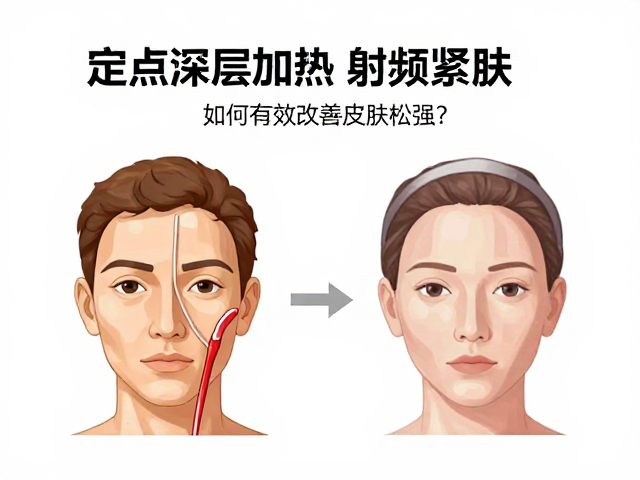 定点深层加热，射频紧肤，如何有效改善皮肤松弛？