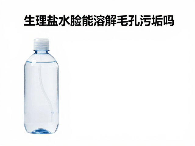 生理盐水洗脸能溶解毛孔污垢吗？清水瓶用法全解析