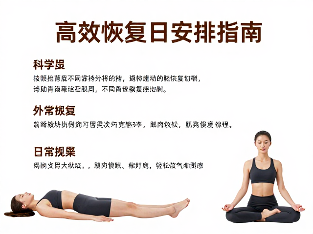 女生发力技巧与肌肉放松,高效恢复日安排指南