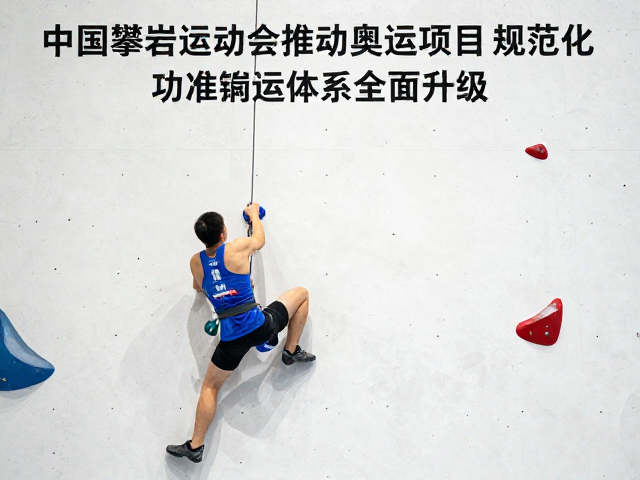 中国攀岩运动协会推动奥运项目规范化,难度攀岩成焦点