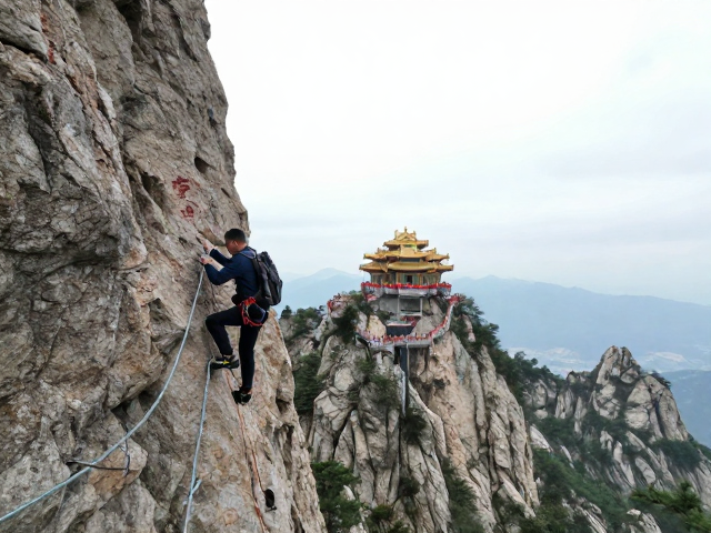 中国老君山高空长攀,高山攀登进阶者岩壁挑战指南
