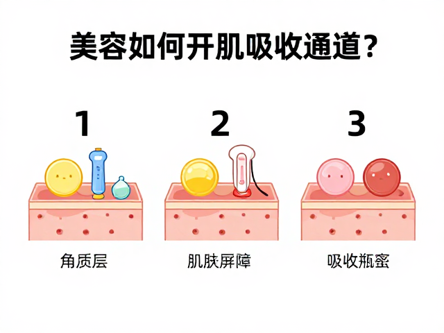 美容仪器如何打开肌肤吸收通道？3步提升面部肌肤吸收效率