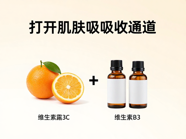 维生素C与维生素B3的使用策略与协同效应