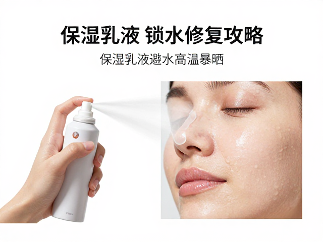 热喷打开毛孔后如何避免高温暴晒？搭配保湿乳液锁水修复全攻略