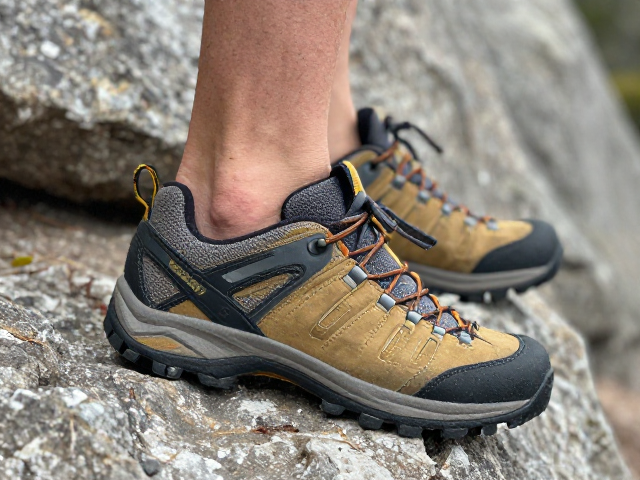 岩点贴合底,楦型优化,减少脚跟滑动,登山鞋选购指南