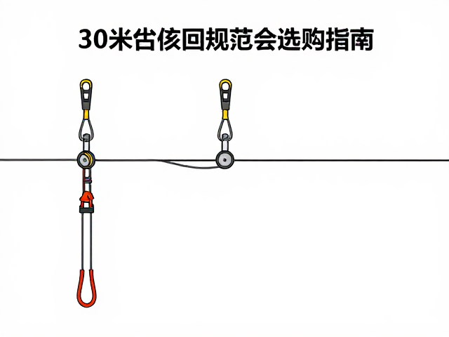 高空作业绳搭配下降器与30米训练绳的安全规范与选购指南