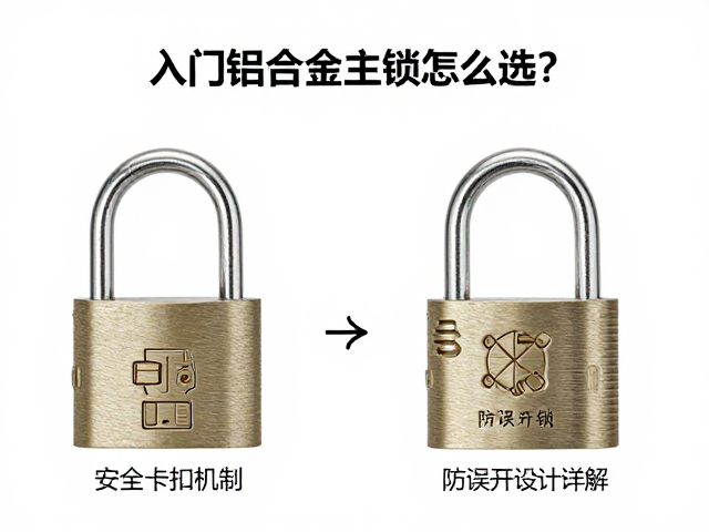 入门铝合金主锁怎么选?安全卡扣与防误开设计详解