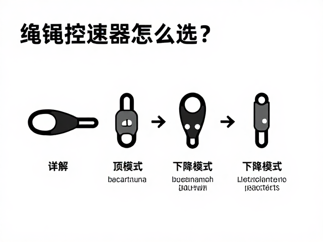 绳索控速器怎么选？详解下降模式与顶绳保护安全要点