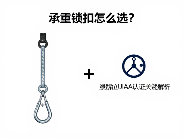 承重锁扣怎么选？纵向拉力与UIAA认证关键解析