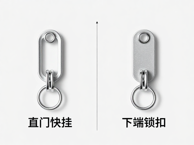 轻质挂扣怎么选?直门快挂与下端锁扣对比,安全省力全解析